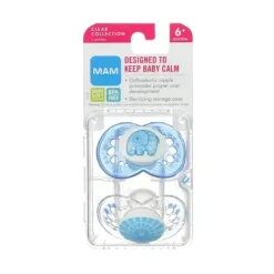 Mam Chupetas transparentes Boys, 6M+ Outlet