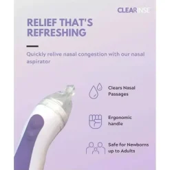 Clearinse - Aspirador Nasal Alívio da Congestão Nasal Online
