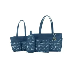 Clevamama - Bolsa de Fraldas Nicole Tote, Marinho Hot