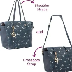 Clevamama - Bolsa de Fraldas Hannah Tote, Marinho Outlet