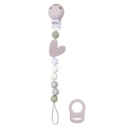 Kushies Baby Clipe de chupeta de silicone Kushies Silibeads - coração novo Sale