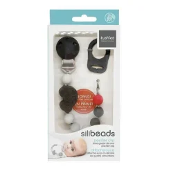 Kushies Baby Clipe de chupeta de silicone Kushies Silibeads - carro novo Clearance