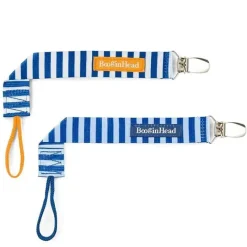 BooginHead Clipes de chupeta 2 pacotes, azul náutico Outlet