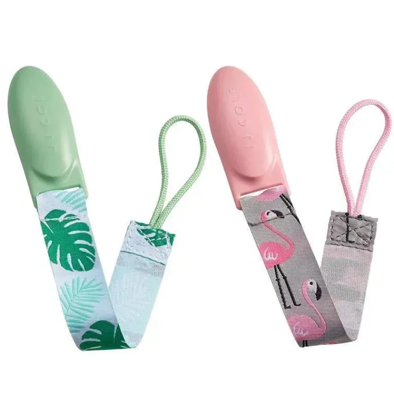 clipes_de_chupeta_tomy_jj_SKUsaECR41c_1.webp JJ Cole Clipes de chupeta Tomy 2 pk, Flamingo/Tropical New