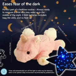 Cloud B - Mini projetor estrela de luz noturna calmante Dream Buddies, Ella The Unicorn Clearance