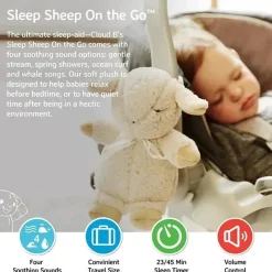 Cloud B - Máquina de som relaxante para viagens, ovelha para dormir em movimento Fashion