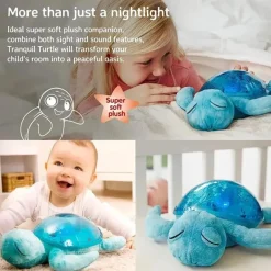 Cloud B - Ocean Projector Nightlight, Tranquil Turtle New