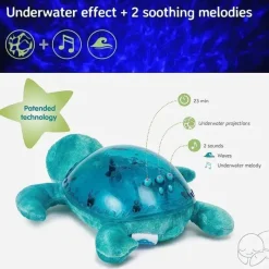 Cloud B - Ocean Projector Nightlight, Tranquil Turtle New