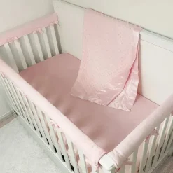 American Baby Company Cobertor American Baby - Heavenly Soft Chenille Minky Dot, Rosa Outlet