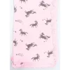Kushies Baby Cobertor de bebê de unicórnio rosa Kushies Fashion