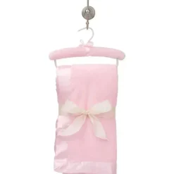 Elegant Baby Cobertor de bebê elegante giz rosa pendurado de lã coral Discount