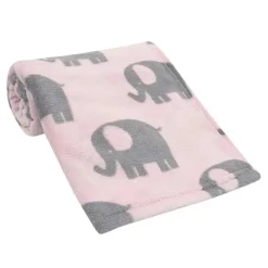 Lambs u0026 Ivy Cobertor de bebê Eloise Originals para dormir, rosa Discount