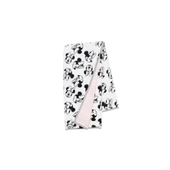 Lambs u0026 Ivy Cobertor de bebê Minnie Mouse preto e branco Lambs &amp; Ivy Sale