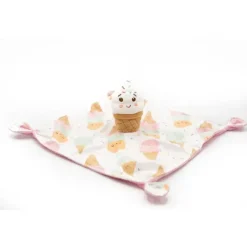 Demdaco Cobertor de brinquedo de sorvete doce Mary Meyer Best