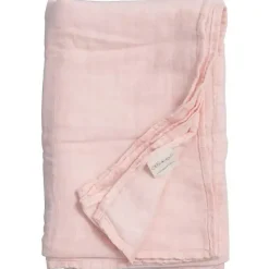 Ali + Oli Cobertor de musselina (rosa suave) Outlet