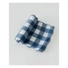 Little Unicorn Cobertor de musselina de algodão pequeno unicórnio simples - Jack Plaid Clearance