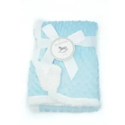 Rose Textiles Cobertor Sherpa de pipoca da - cinza Sale