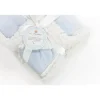 Piccolo Bambino Cobertores de bebê de camurça reversível , azul Discount