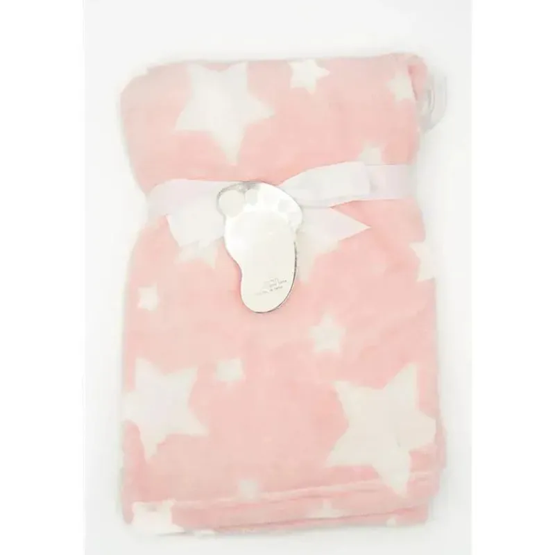 cobertores_de_beb_estrela_SKURlEkvOmn_0.webp Rose Textiles Cobertores de bebê estrela de lã , rosa Clearance