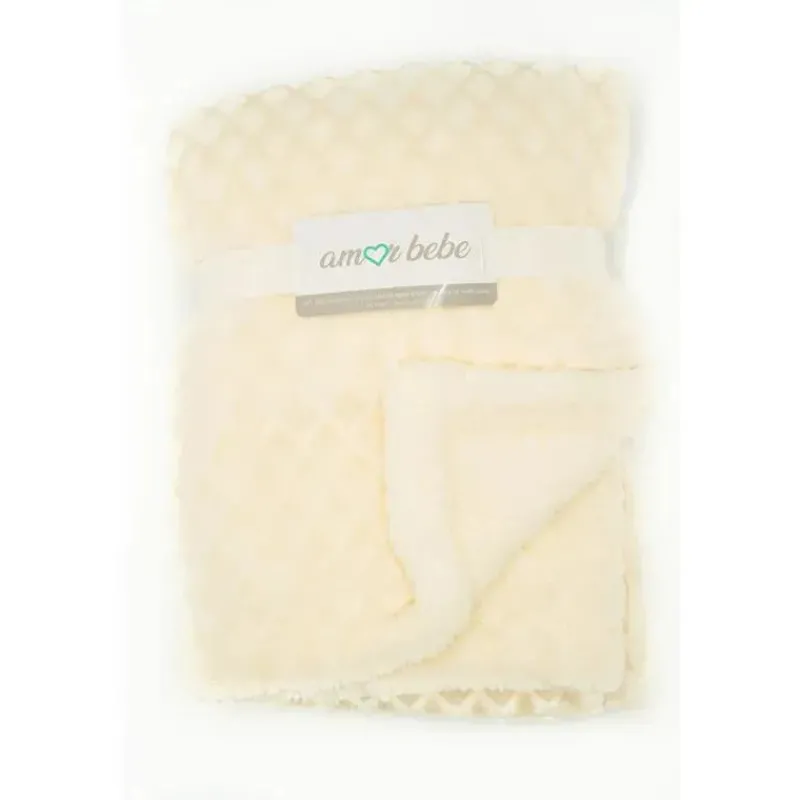 cobertores_de_beb_macios__SKUfXu00ssv_0.webp Rose Textiles Cobertores de bebê macios e texturizados , marfim Online