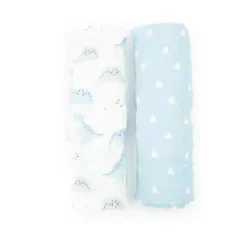 Forever Baby Cobertores de musselina Dino Sale