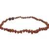 The Amber Monkey Colar barroco de 10-11 polegadas, pop de castanha crua Clearance
