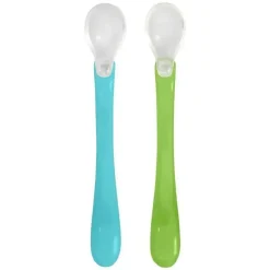 Iplay Colheres de alimentação de brotos verdes, conjunto Aqua, 2 peças Sale