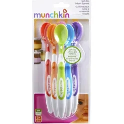Munchkin Colheres infantis de ponta macia , pacote de 6 Discount