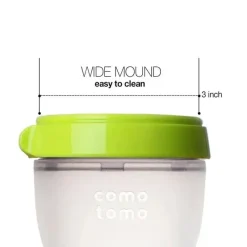 Comotomo - mamadeira Natural Feel 2 unidades, verde (8 onças) Online