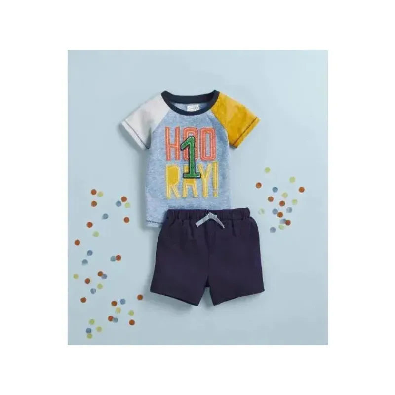 conjunto_curta_de__aniver_SKU30Hhcnko_1.webp Mud Pie Conjunto Curta de 1º Aniversário Torta de Lama Hooray Hot