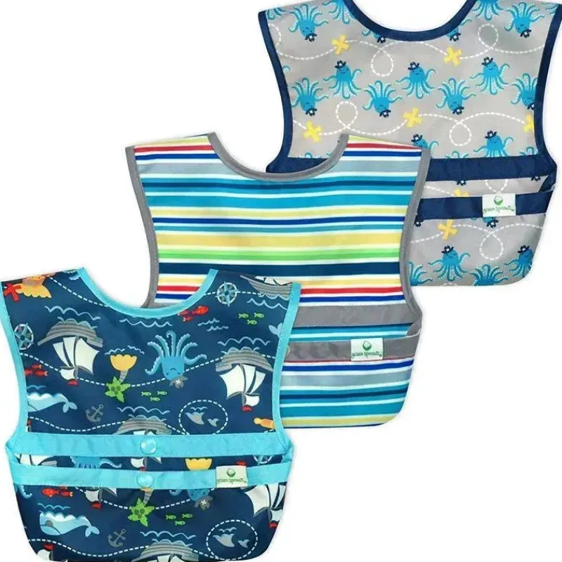 conjunto_de__babadores_de_SKUSbedxxSp_0.webp Iplay Conjunto de 3 babadores de brotos verdes Snap & Go Easy Wear, Aqua Pirate Clearance