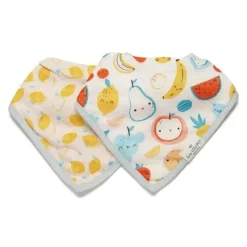 Loulou LOLLIPOP Conjunto de babadores Cutie Fruits Fashion