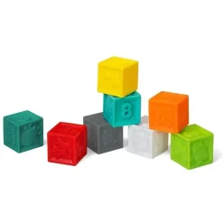 Infantino Conjunto de Blocos Squeeze &amp; Stack, Multicolorido Hot