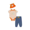 Little Me Conjunto de Body Tigre - Laranja/Azul Outlet