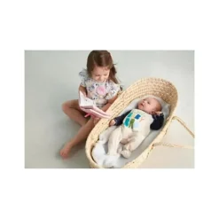 Mud Pie Conjunto de broches e livros da irmã mais velha de torta de lama rosa Best