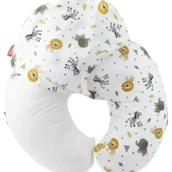 Nuby Conjunto de capa de travesseiro de amamentação com estampa de animais - Dr Talbots Zoo New