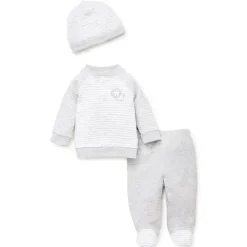 Little Me Conjunto de cardigã para casa Safari Dreams - Cinza New