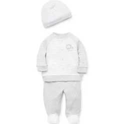 Little Me Conjunto de cardigã para casa Safari Dreams - Cinza New