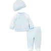 Little Me Conjunto de Cardigan Dainty Dinos Branco/Azul Clearance