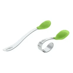 Iplay Conjunto de colheres de aprendizagem - Verde Fashion