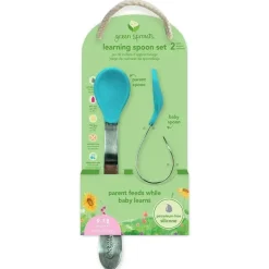 Iplay Conjunto de colheres de aprendizagem - Aqua Outlet