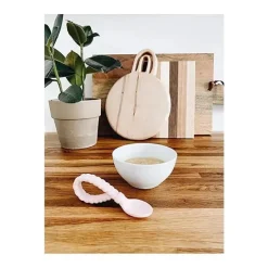 Itzy Ritzy Conjunto de colheres Sweetir Sliicone Baby Utensild Rosa Sale