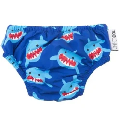 Zoocchini Conjunto de fraldas de natação e chapéu de sol tubarão Sale