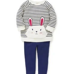 Little Me Conjunto de Legging Bunny 2 peças Marinho Best