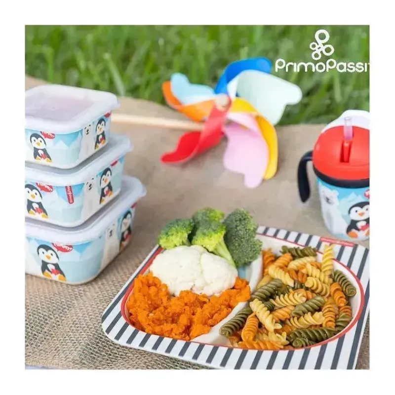 conjunto_de_loua_de_bambu_SKUili8VaKl_4.webp Primo Passi Conjunto de louça de bambu Kids - amigos de inverno Best