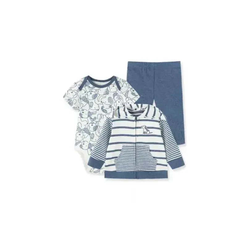 conjunto_de_moletom_littl_SKU2M0uCtvS_0.webp Little Me Conjunto de moletom - Filhotes 3 peças, azul Fashion