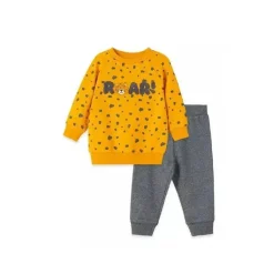 Little Me Conjunto de moletom - Roar 2 peças, cinza Discount