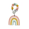 Loulou LOLLIPOP Conjunto de mordedores de silicone , arco-íris pastel Discount