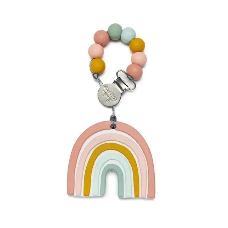 conjunto_de_mordedores_de_SKUQKFgzH5E_0.webp Loulou LOLLIPOP Conjunto de mordedores de silicone , arco-íris pastel Discount