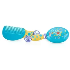 Nuby Conjunto de pente e escova Luv 'N Care, as cores podem variar Discount